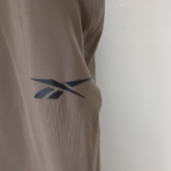 Reebok Gray Brown Speedwick Leggings High Waisted Medium - Picture 3 of 16